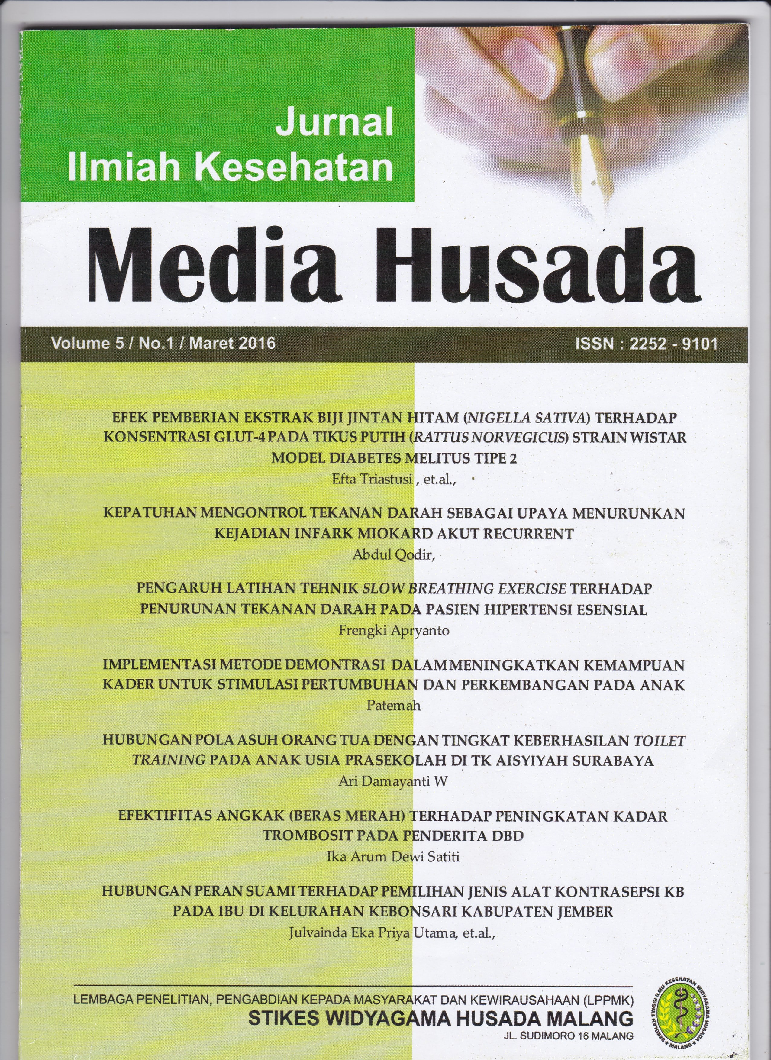 Volume 5.1 Maret 2016